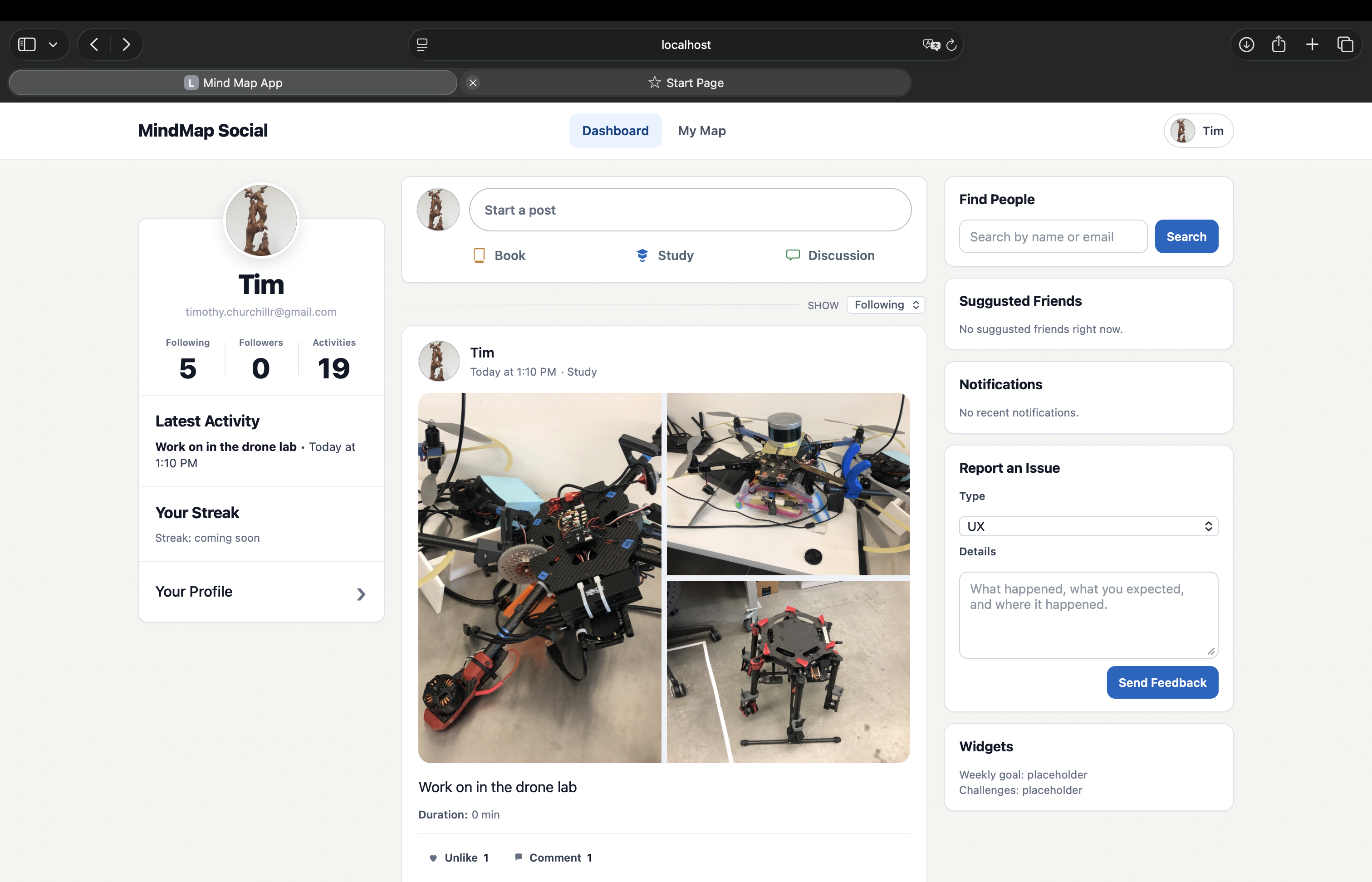 Latest UI update of the Knowledge Map interface